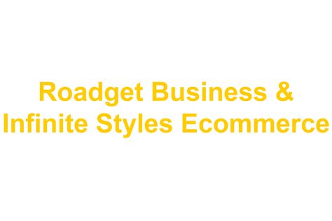 roadget business website.